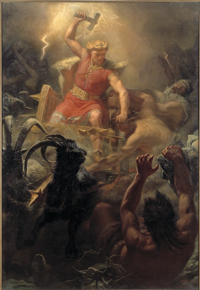 l'histoire du marteau de Thor
