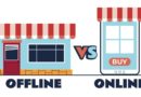 Offline shop vs online shop
