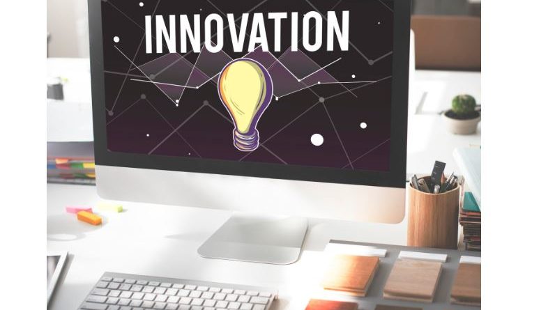 Ecran avec mot INNOVATION