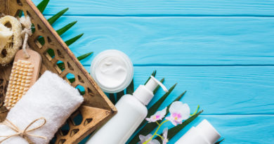 des produits de beauté