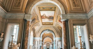 intérieur d'un musée