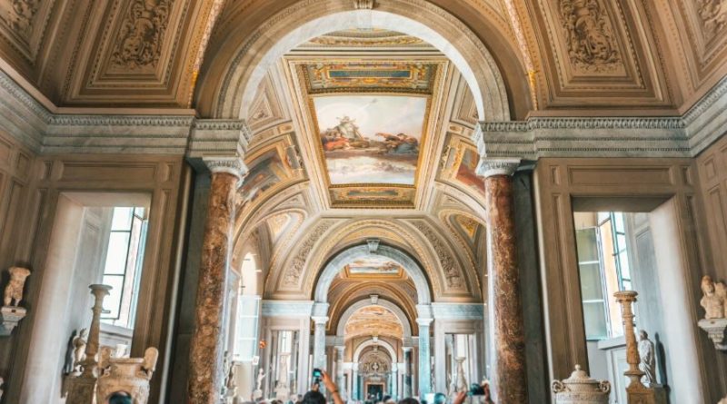 intérieur d'un musée