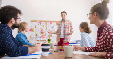 Présentation de la stratégie de travail par leadership